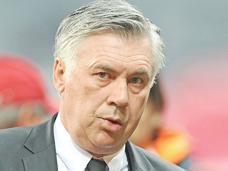  الإيطالي كارلو أنشيلوتي المدير الفني لنادي ريال مدريد الإسباني