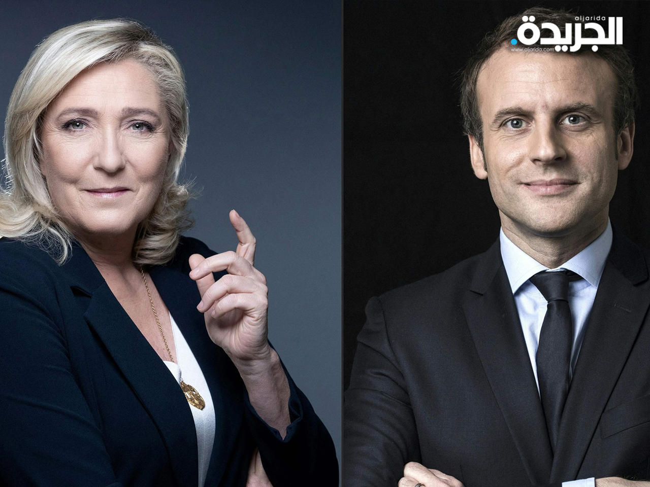 ماكرون ولوبن