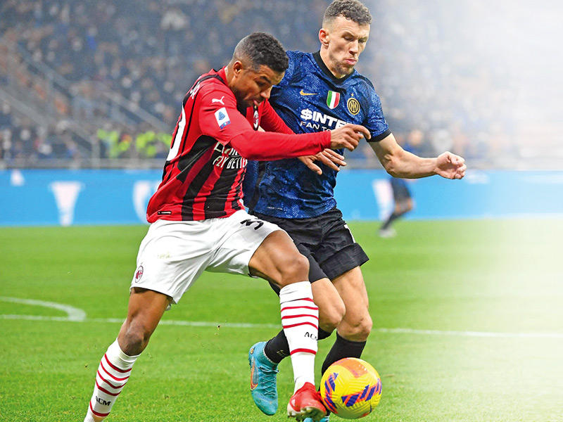 بيريسيتش نجم إنتر وميسياه نجم ميلان