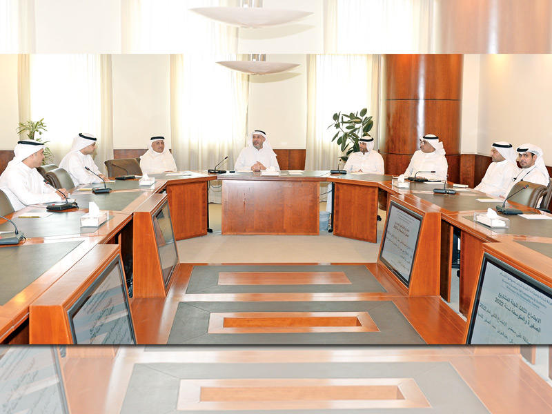 لجنة المشروعات الصغيرة والمتوسطة في «الغرفة» خلال الاجتماع