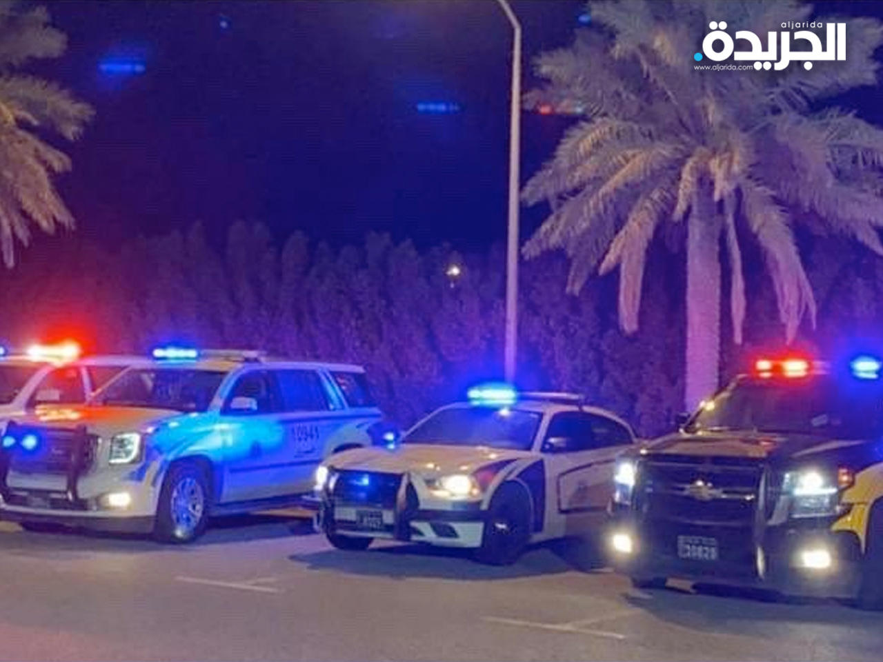 جانب من الحملة في منطقة الشاليهات