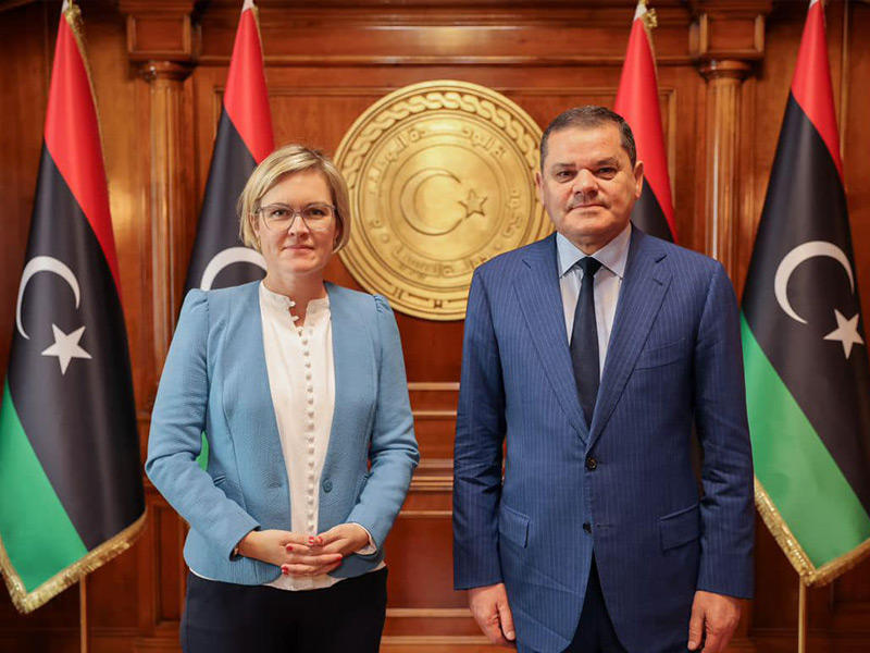 رئيس حكومة الوحدة الوطنية الليبية عبدالحميد الدبيبة