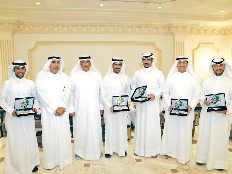 جانب من التكريم 