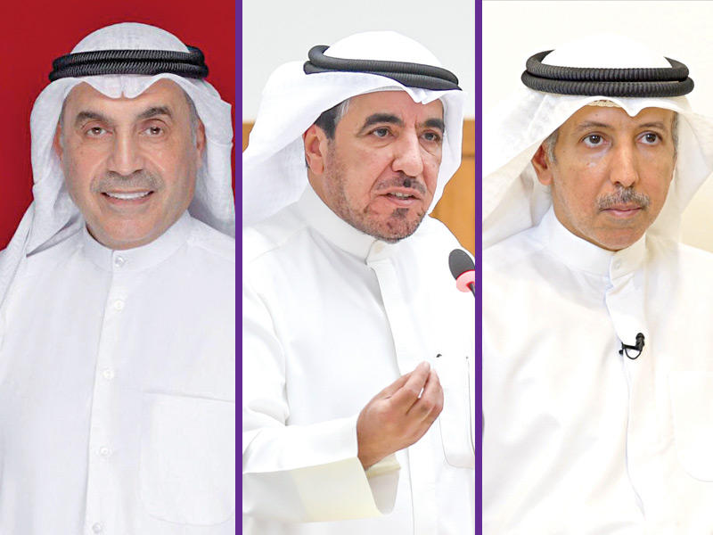 مهلهل المضف -حسن جوهر - عبدالله الطريجي