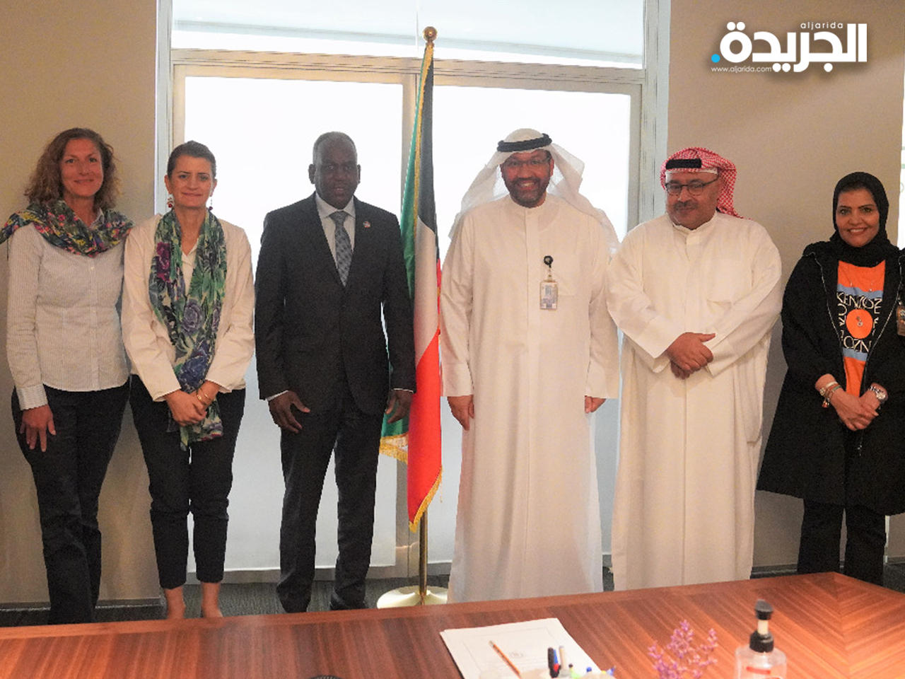 اليعقوب والسلطان يتوسطان أعضاء «اليونسيف» والموجهين