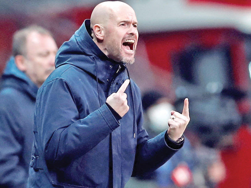 مدرب أياكس الهولندي إريك تن