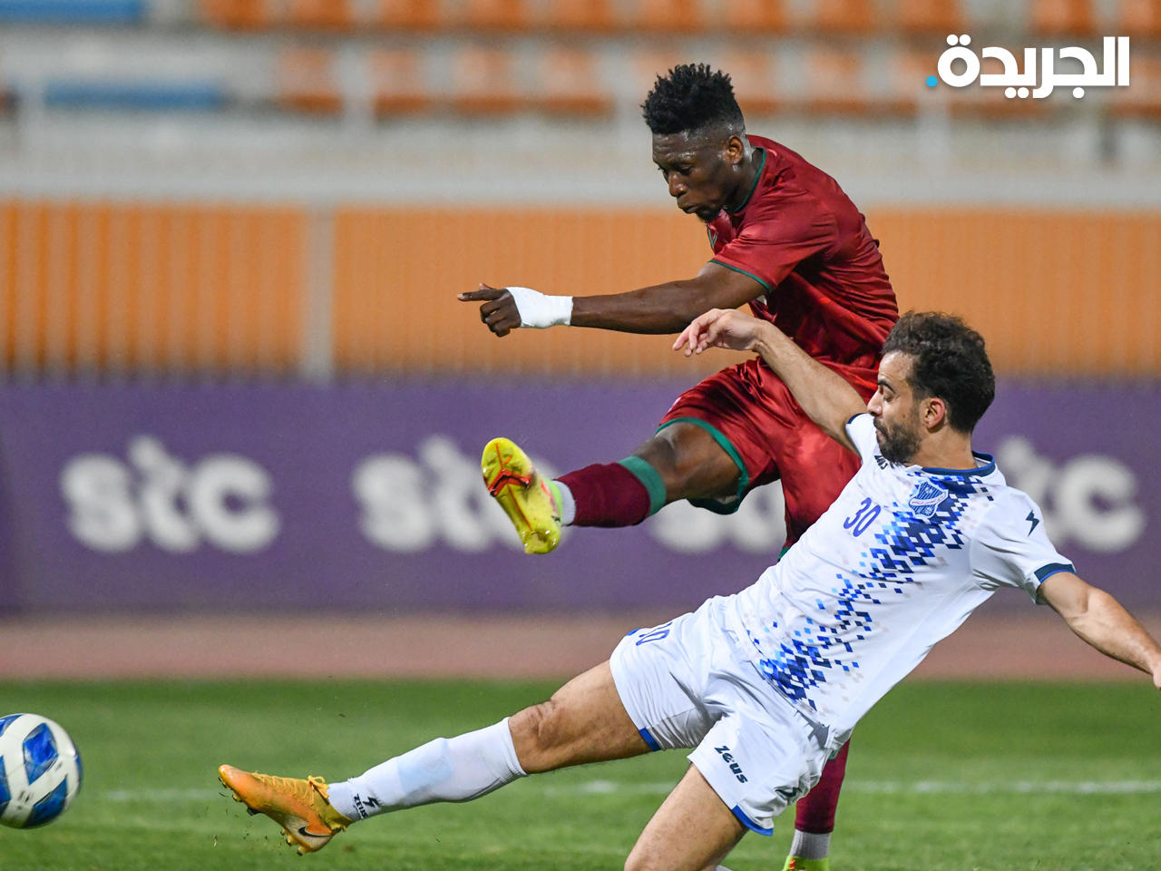 جانب من المباراة