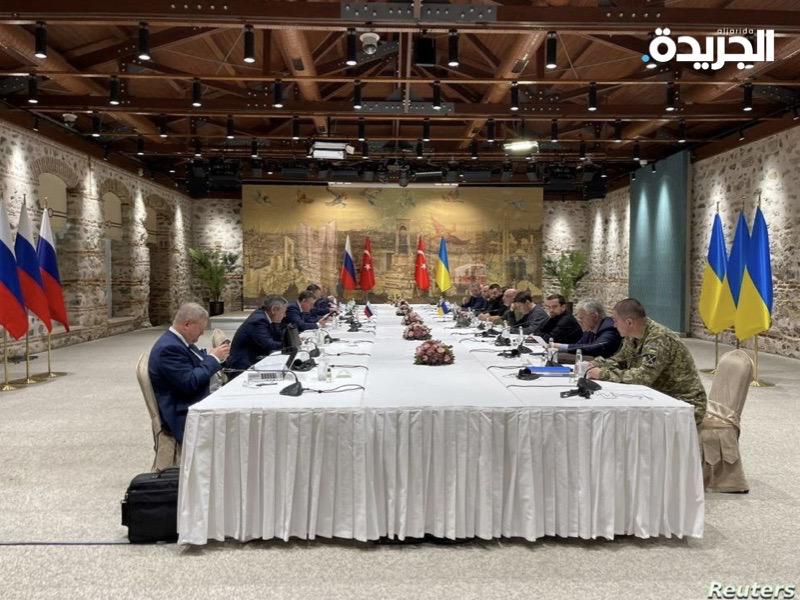 روسيا تقول أن المفاوضات مع أوكرانيا توقفت