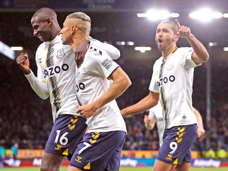 ريتشارليسون ودوكوري نجما إيفرتون