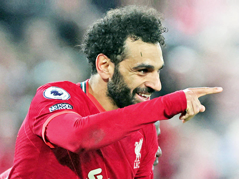  نجم وقائد المنتخب المصري لكرة القدم محمد صلاح