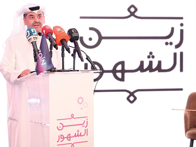 وليد الخشتي يُلقي كلمته خلال الغبقة