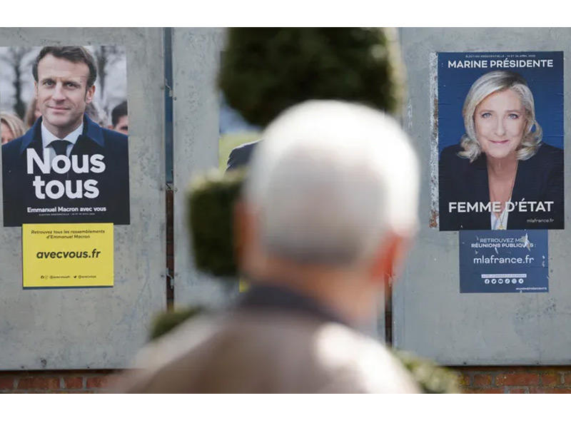 فرنسا تختار اليوم بين ماكرون ولوبن 