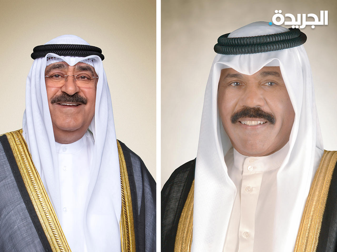 سمو أمير البلاد الشيخ نواف الأحمد وسمو ولي العهد الشيخ مشعل الأحمد