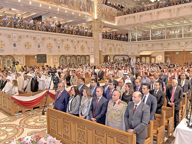 الحضور في قداس الأقباط الأرثوذوكس