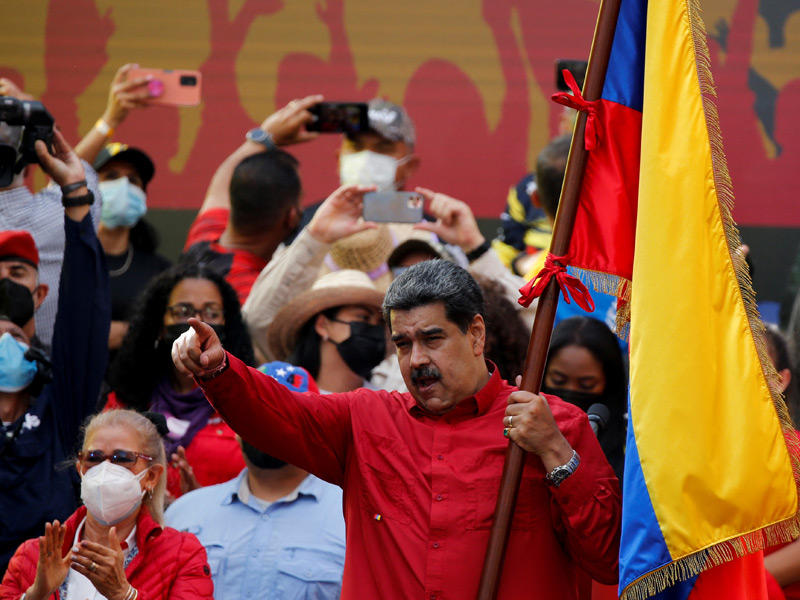 الرئيس الفنزويلي نيكولاس مادورو