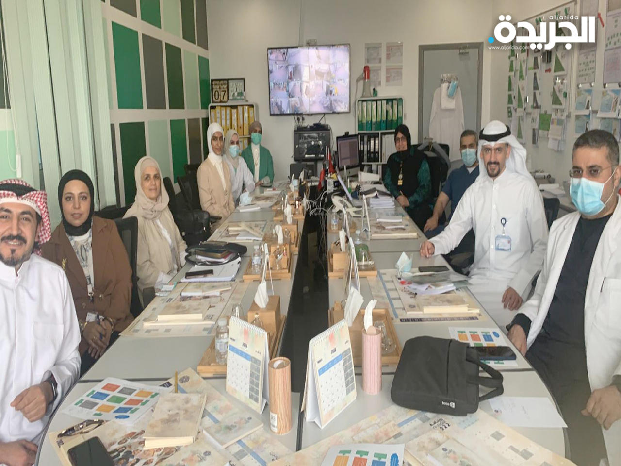 جانب من الزيارة