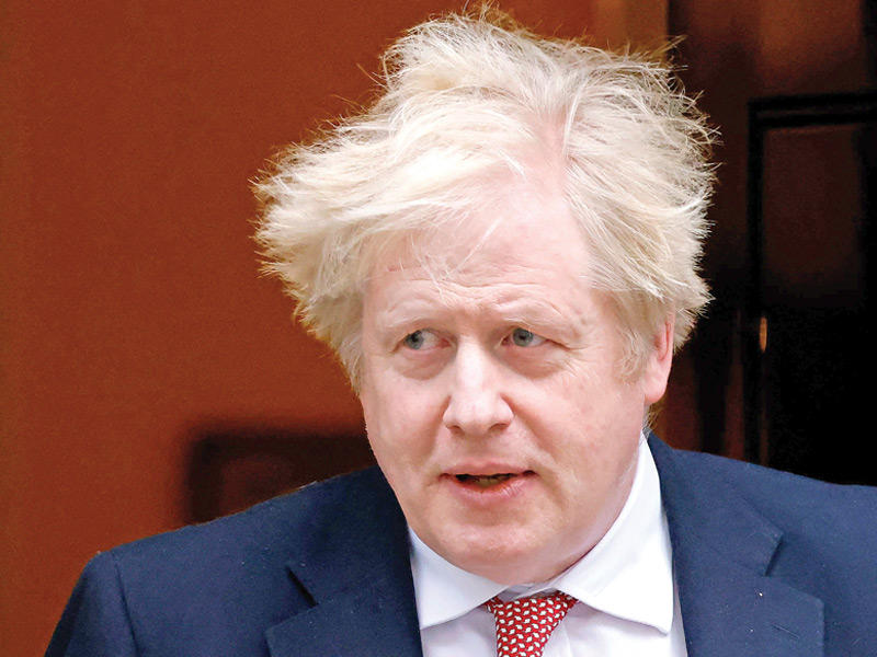 رئيس الوزراء البريطاني بوريس جونسون