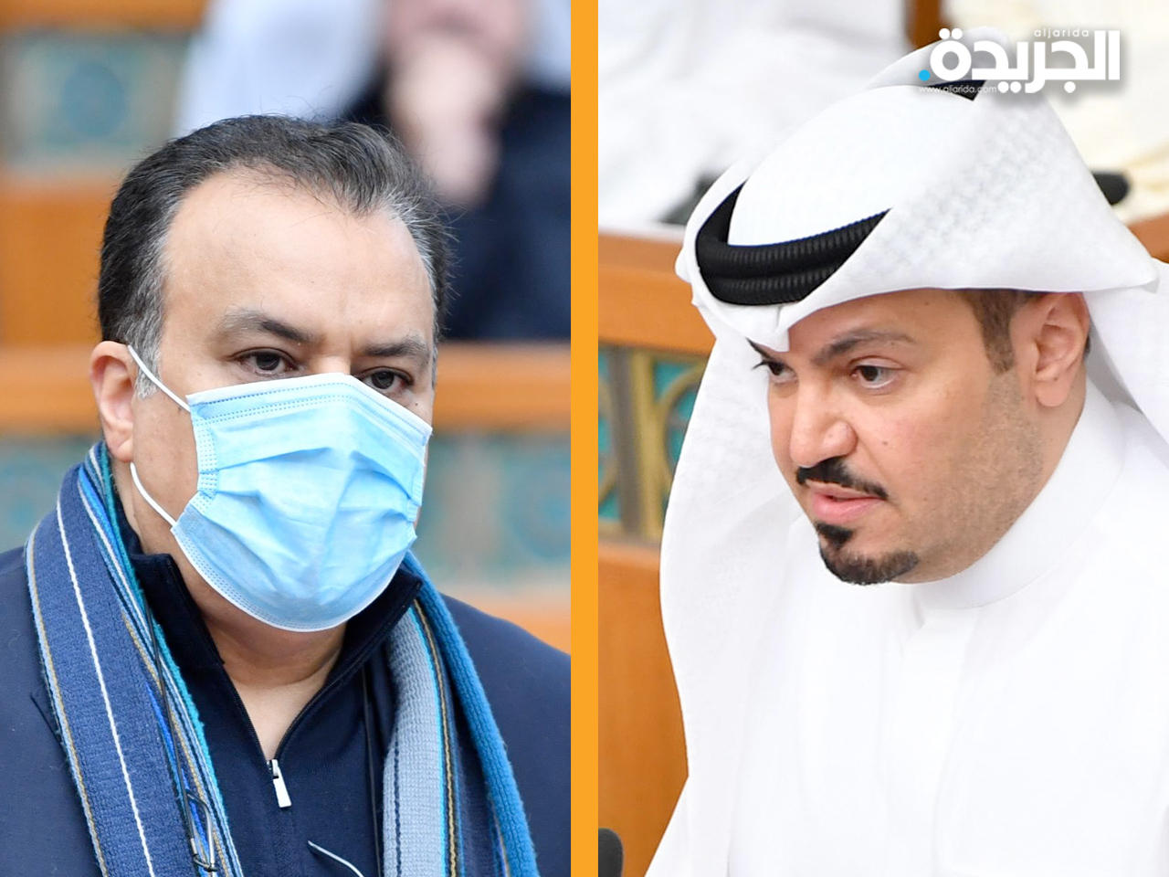 النائب هشام الصالح ووزير الصحة خالد السعيد