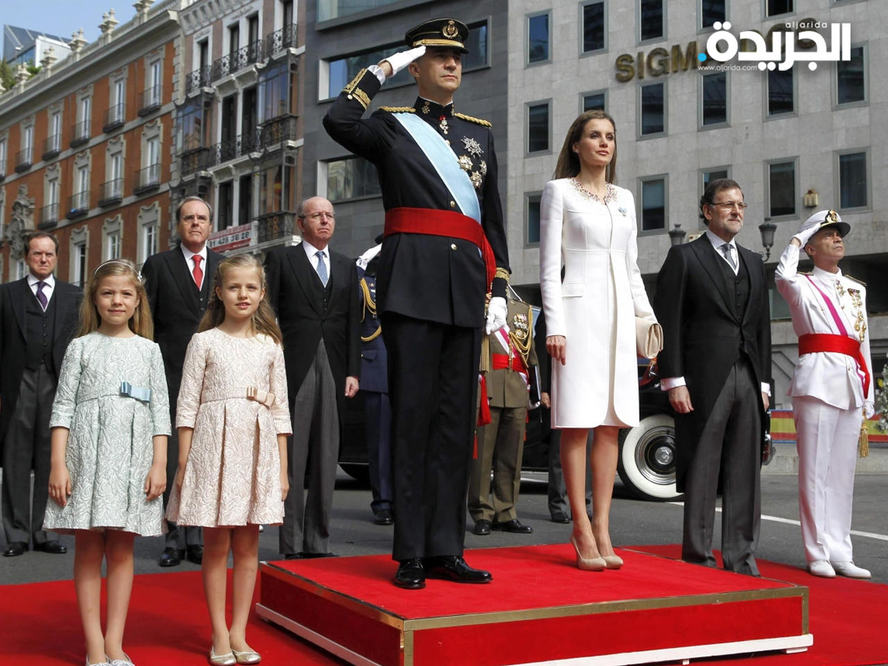 العاهل فيليبي السادس وأسرته
