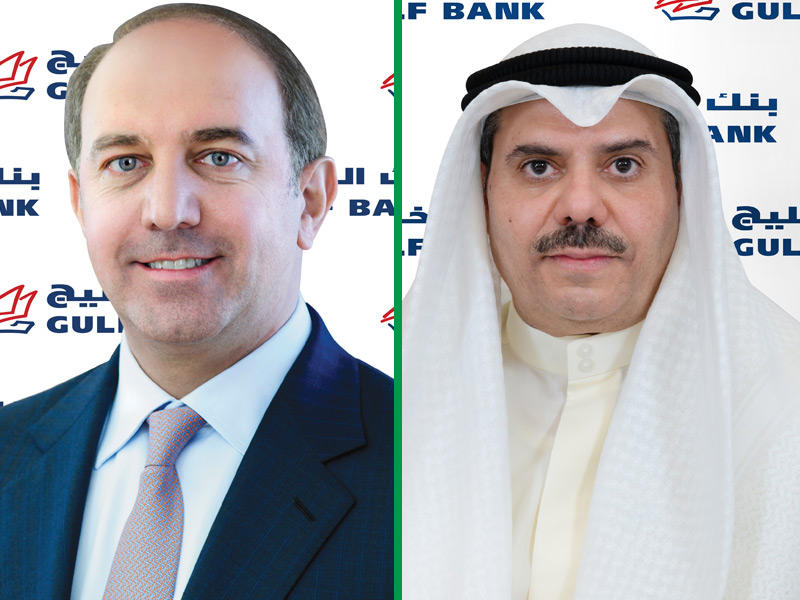 رئيس مجلس إدارة بنك الخليج جاسم مصطفى بودي -  الرئيس التنفيذي لبنك الخليج طوني ضاهر