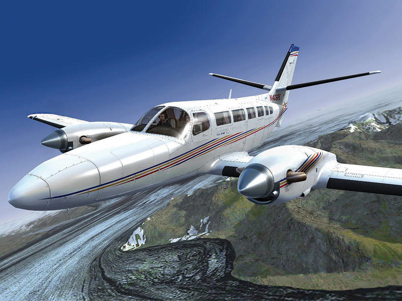 مغامران أميركيان يستعرضان في الجو