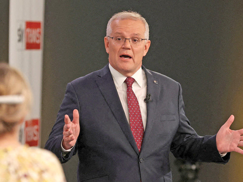  رئيس الوزراء الأسترالي سكوت موريسون