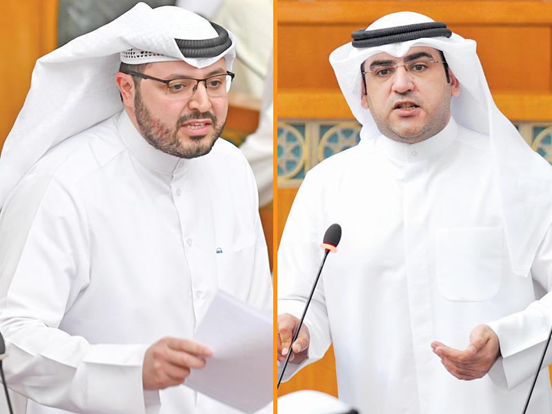 النائب د. عبدالكريم الكندري  - النائب د.عبدالعزيز الصقعبي 