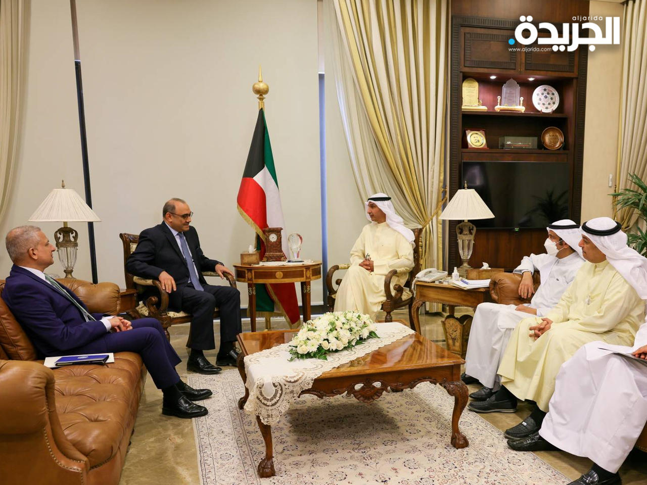 نائب وزير الخارجية التقى السفير العراقي