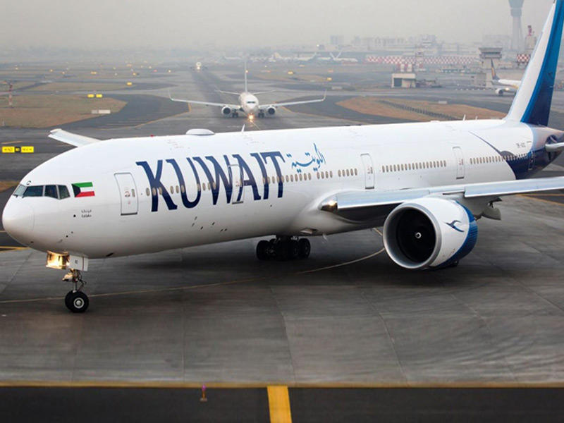 أحد طائرات الخطوط الجوية الكويتية