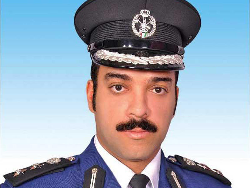 مدير إدارة العلاقات العامة والإعلام في قوة الإطفاء العقيد محمد الغريب