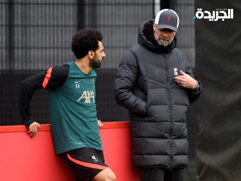 يورغن كلوب ومحمد صلاح