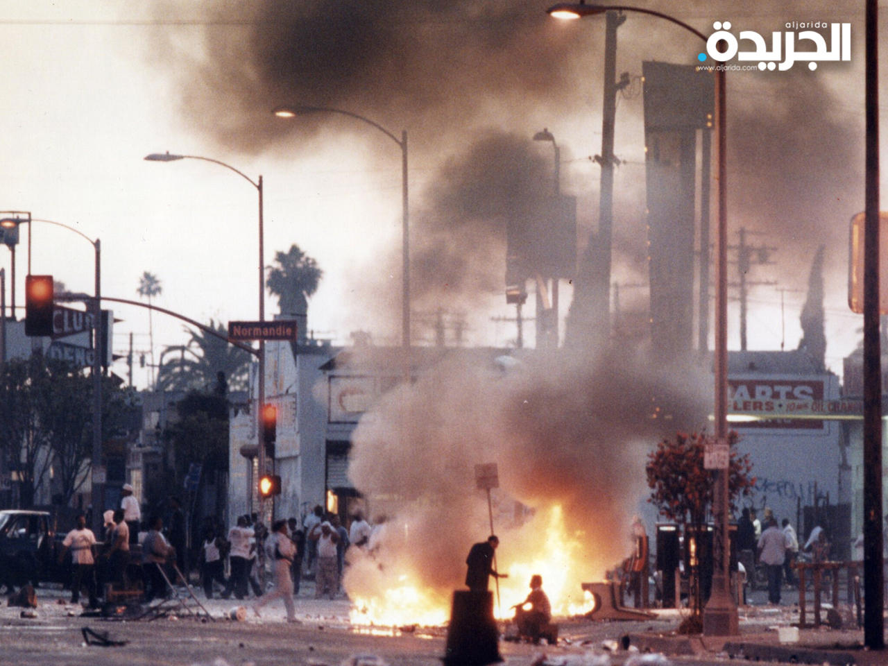 جانب من احتجاجات 1992 - أرشيفية