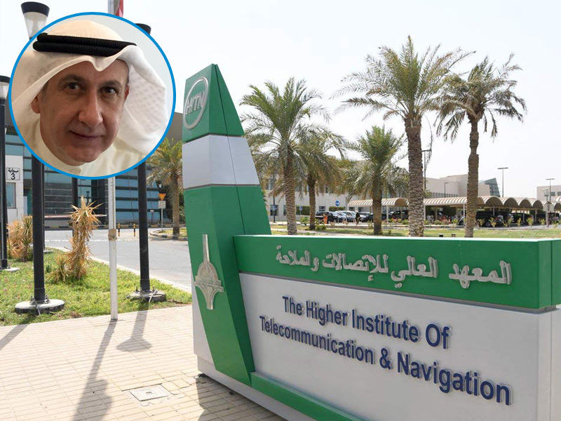 مدير المعهد العالي للاتصالات والملاحة في الهيئة العامة للتعليم التطبيقي والتدريب عباس السماك 