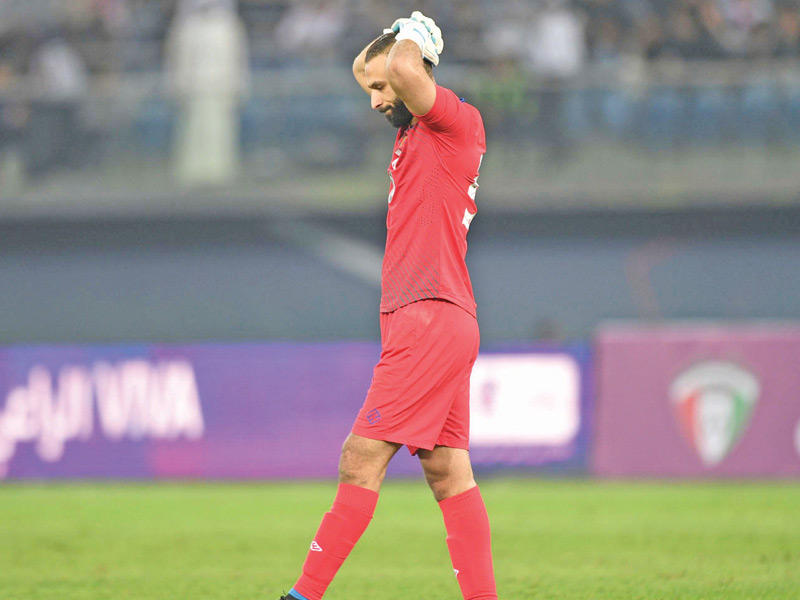  الحارس حميد القلاف