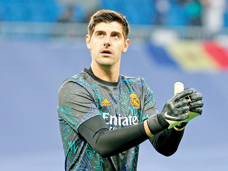  حارس ريال مدريد تيبو كورتوا