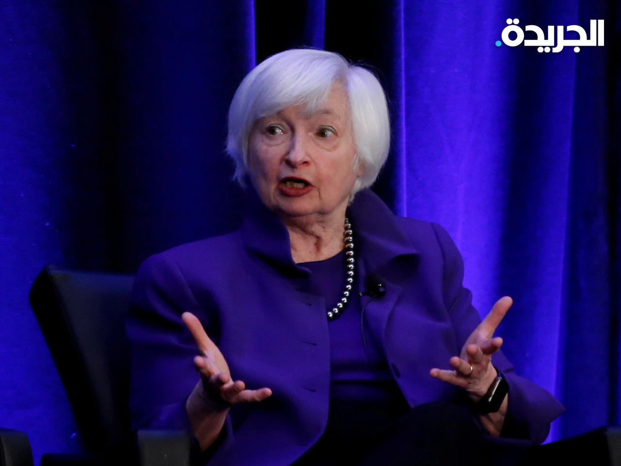 وزيرة الخزانة الأمريكية جانيت يلين