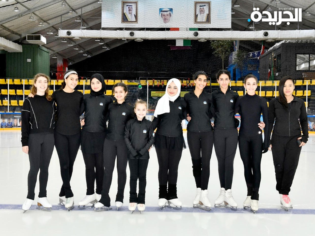 لاعبات منتخب الكويت للفيغر