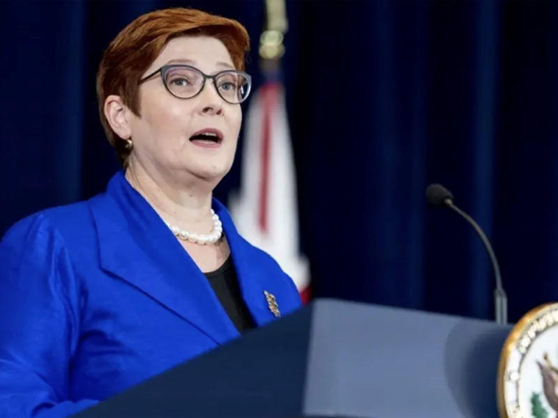 وزيرة الخارجية الأسترالية، ماريز باين،