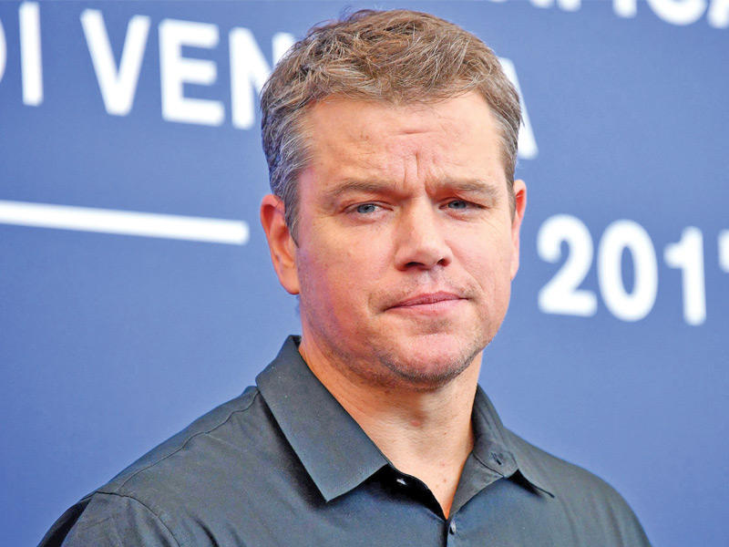  الممثل العالمي مات ديمون