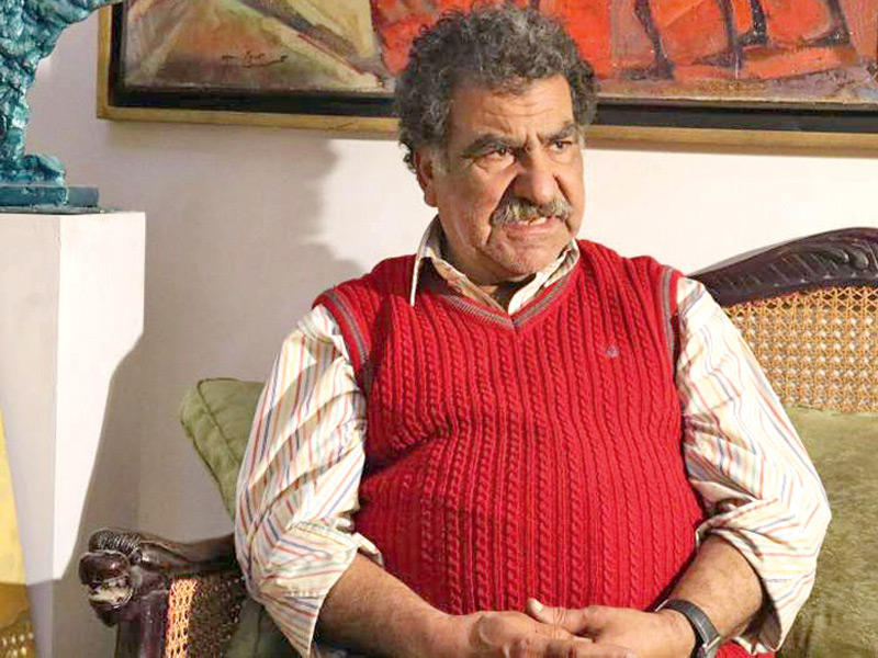 الفنان التشكيلي محمد عبلة 