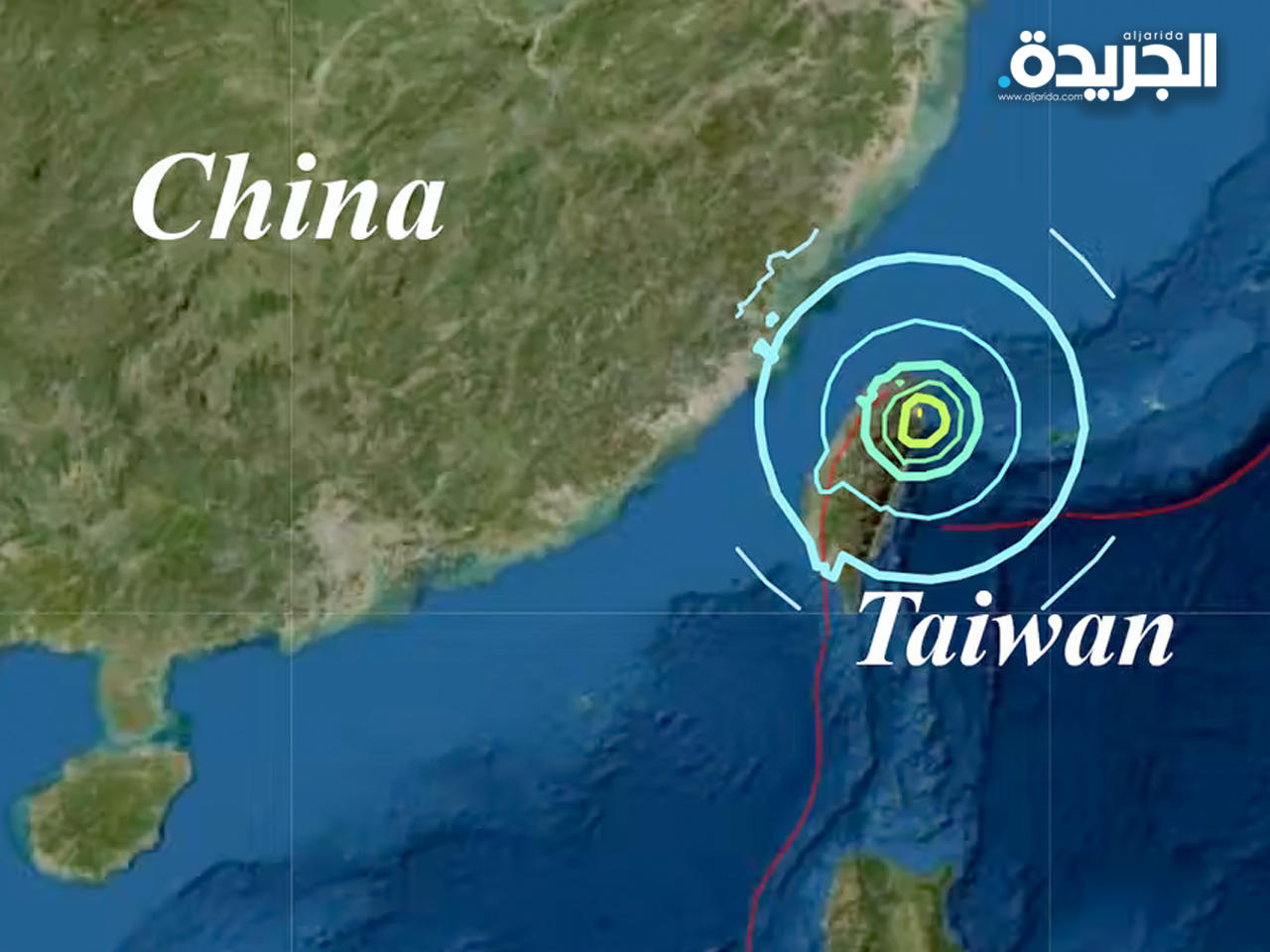 خريطة تايوان