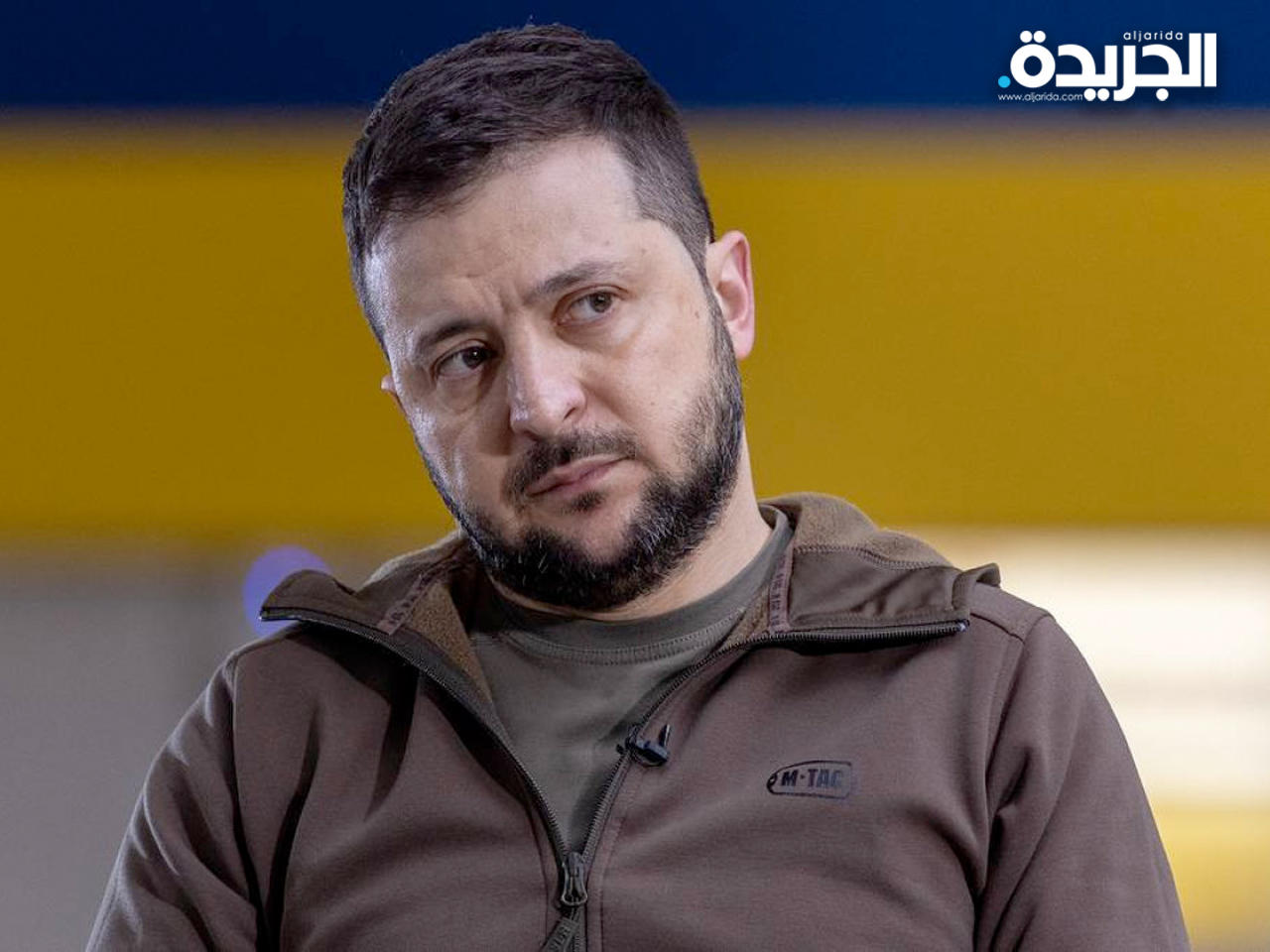 الرئيس الأوكراني، فولوديمير زيلينسكي