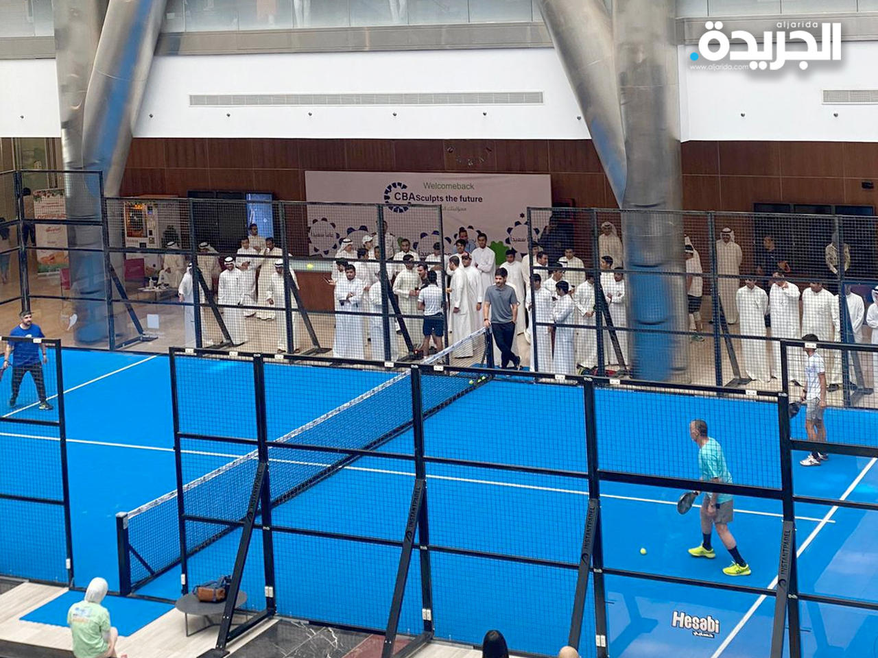 جانب من منافسات البطولة