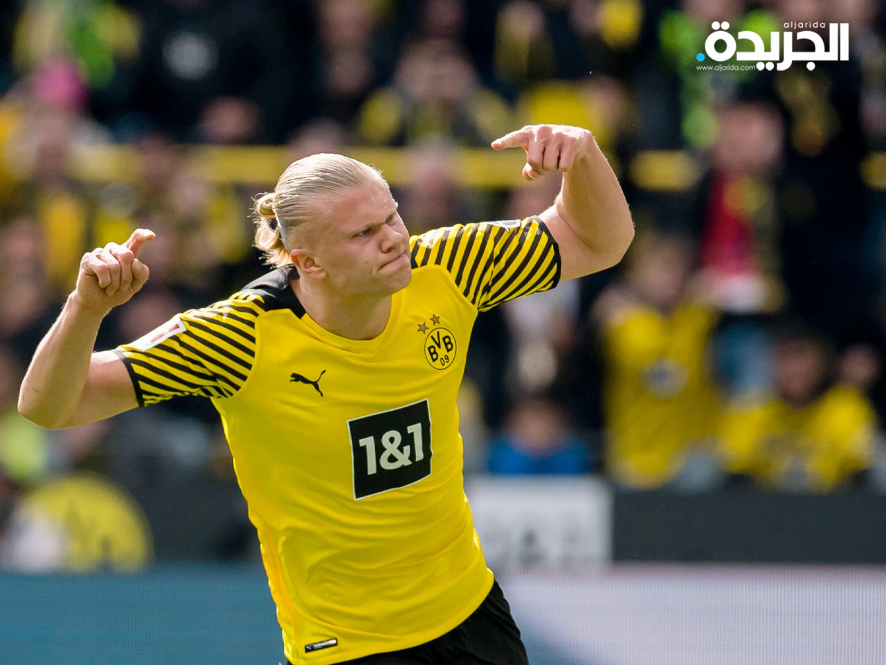  المهاجم النروجي الدولي إرلينغ هالاند