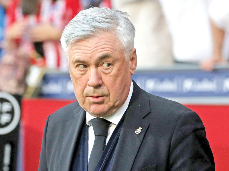 مدرب ريال مدريد الإيطالي كارلو أنشيلوتي