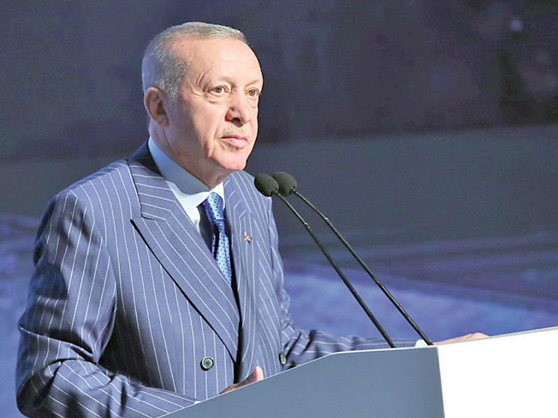 الرئيس التركي رجب طيب إردوغان