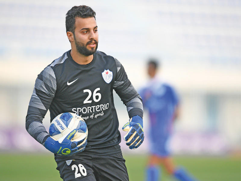  الحارس أحمد دشتي