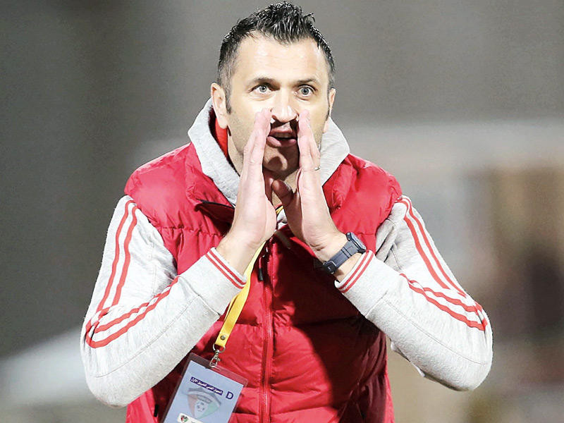 مدرب الفريق الأول لكرة القدم الكرواتي داليبور