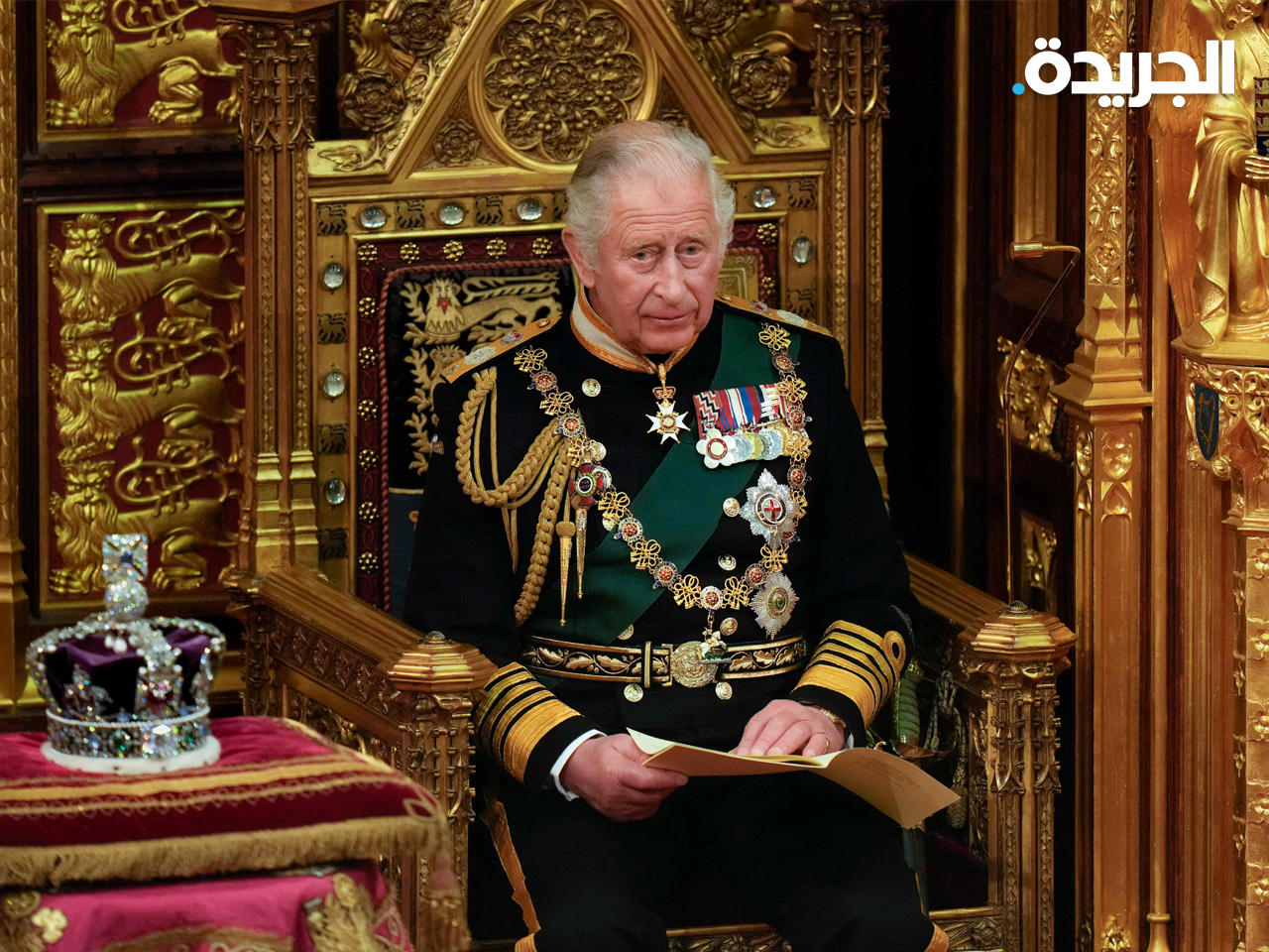 الأمير تشارلز يلقي خطاب ملكة بريطانيا
