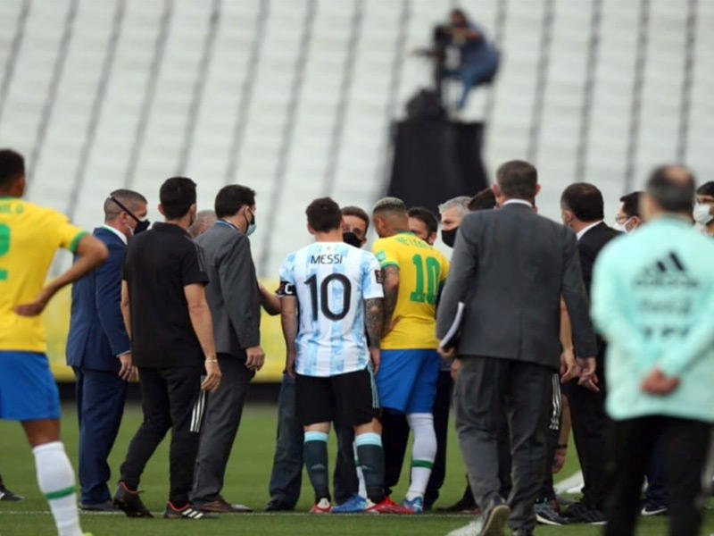 إعادة المباراة المثيرة للجدل بين البرازيل والأرجنتين